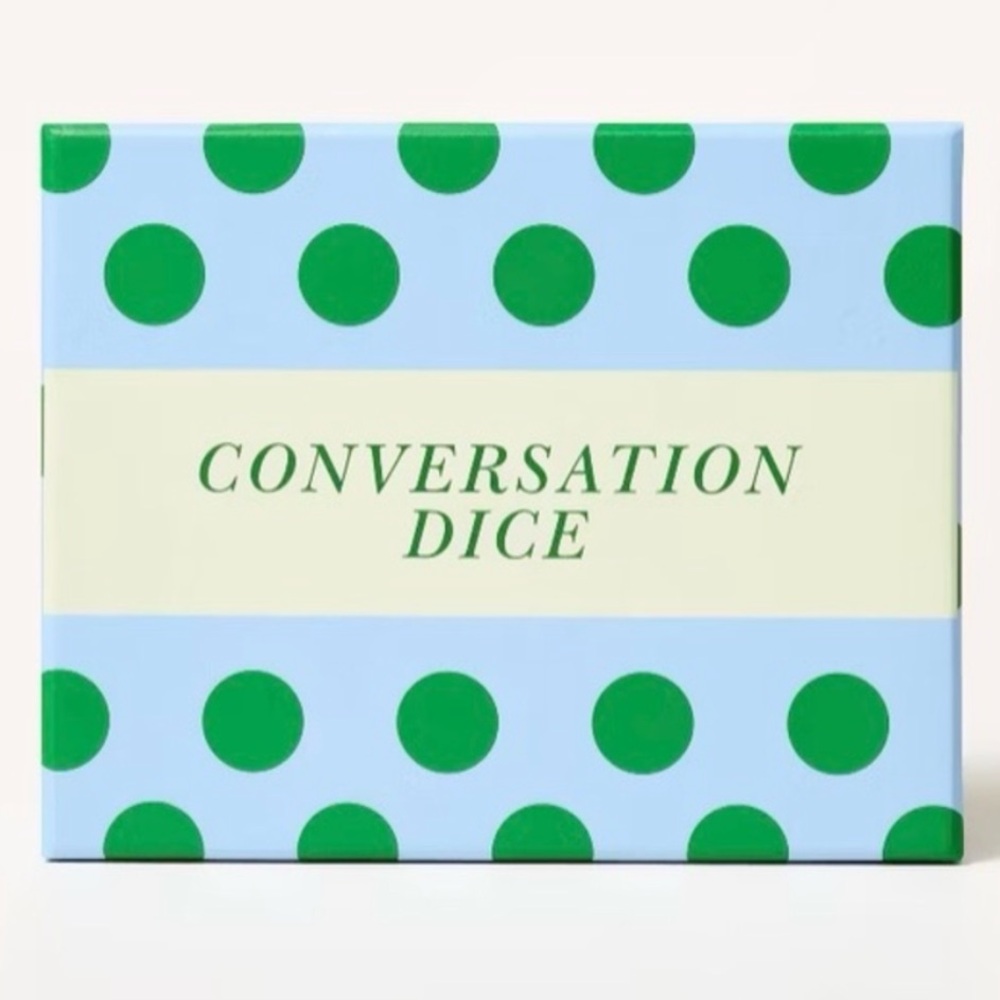 BNIB Kate Spade x Target RARE LIMITED EDITION Conversation Dice Game with timer!